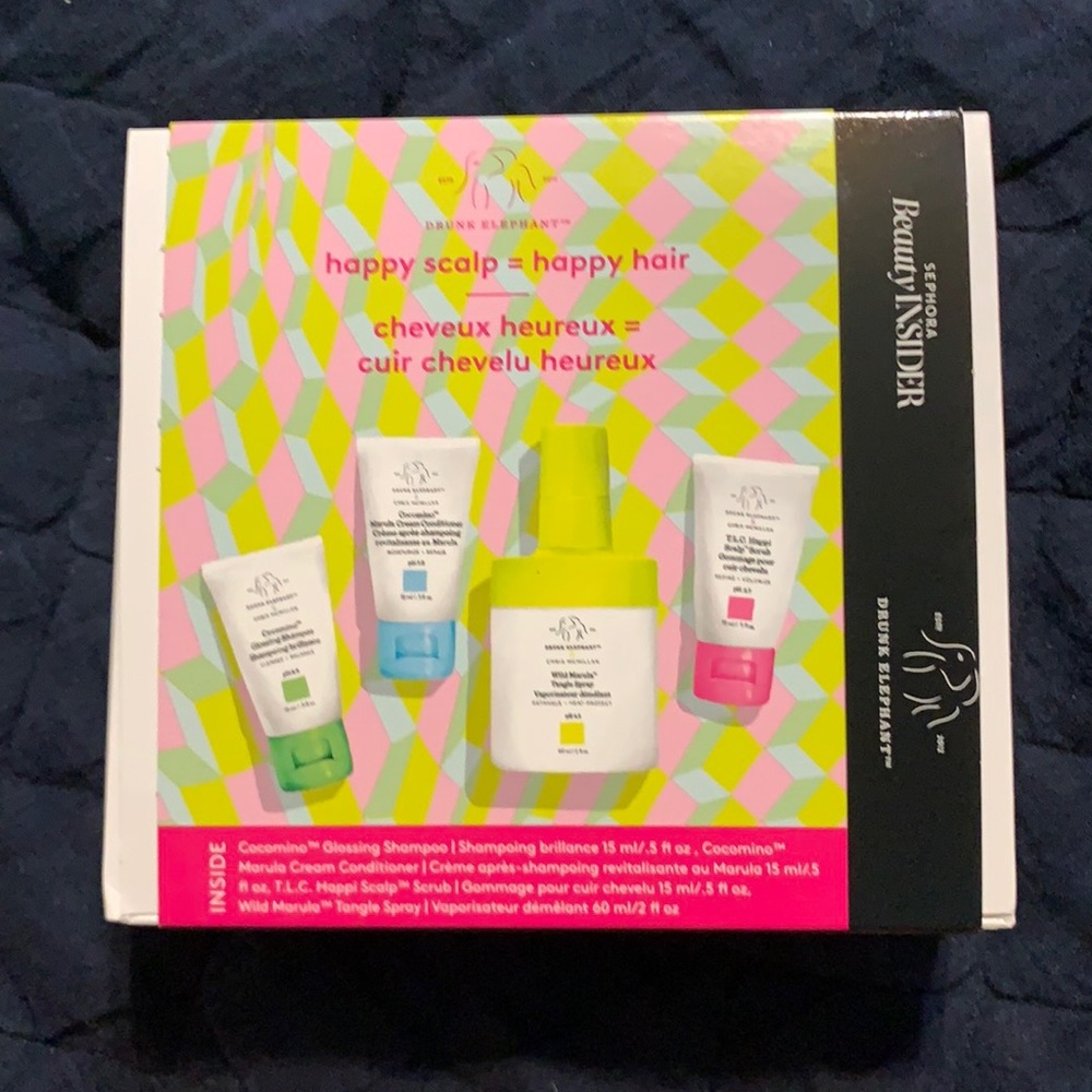 Drunk Elephant Hair Samples, new